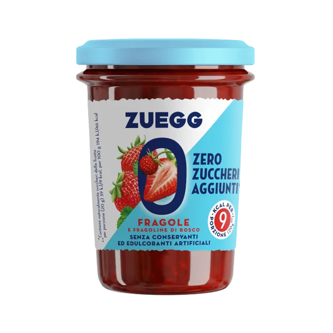 Zuegg Strawberry Jam - Zero Added Sugar 220g – Prime Health Shop Malta