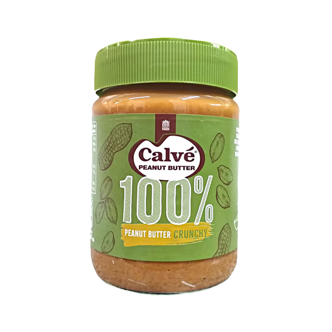 Calve 100% Peanut Butter Crunchy 350g – Prime Health Shop Malta