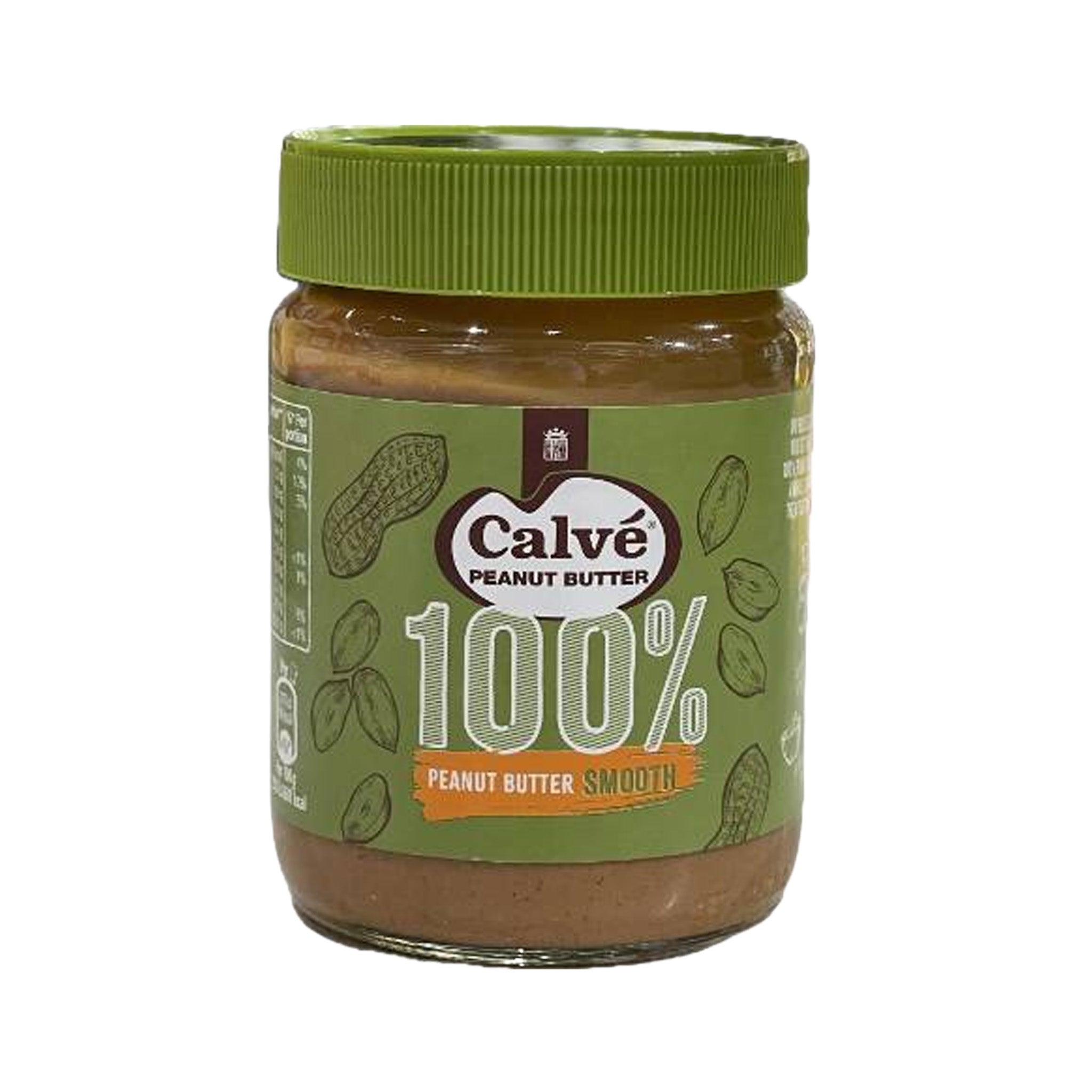 Calve 100% Peanut Butter Smooth 350g – Prime Health Shop