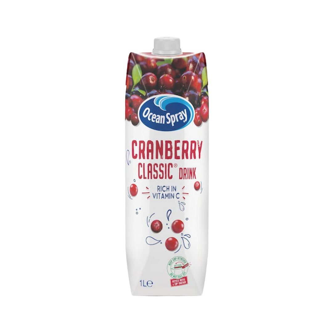 Ocean Spray Cranberry Classic Drink 1L – Prime Health Shop Malta