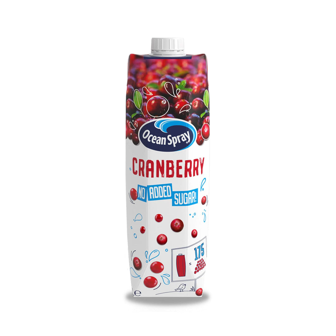 Ocean Spray Cranberry No Added Sugar Drink 1L – Prime Health Shop Malta