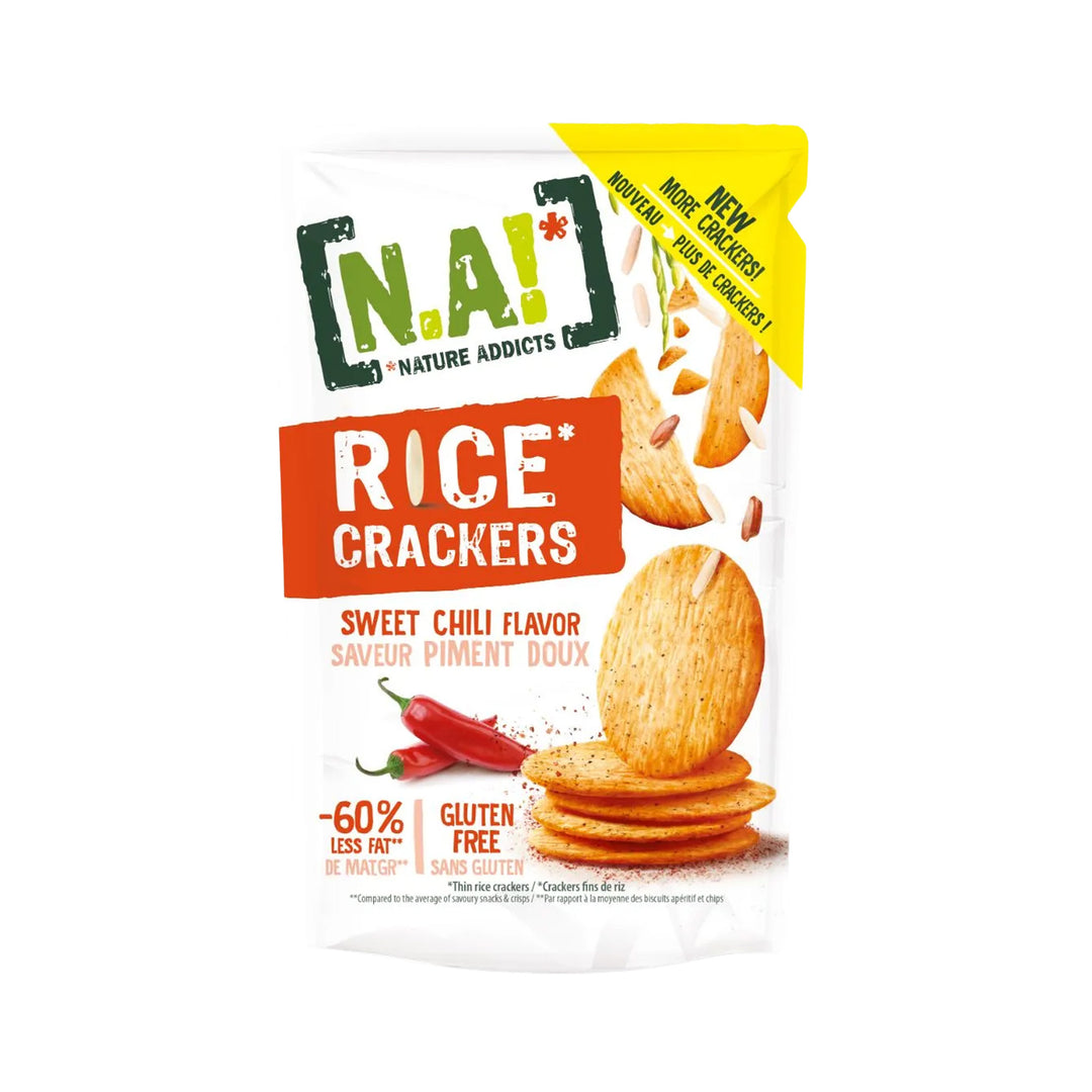 N.A! Rice Crackers Sweet Chilli 85g - Gluten Free - Prime Health Shop Malta