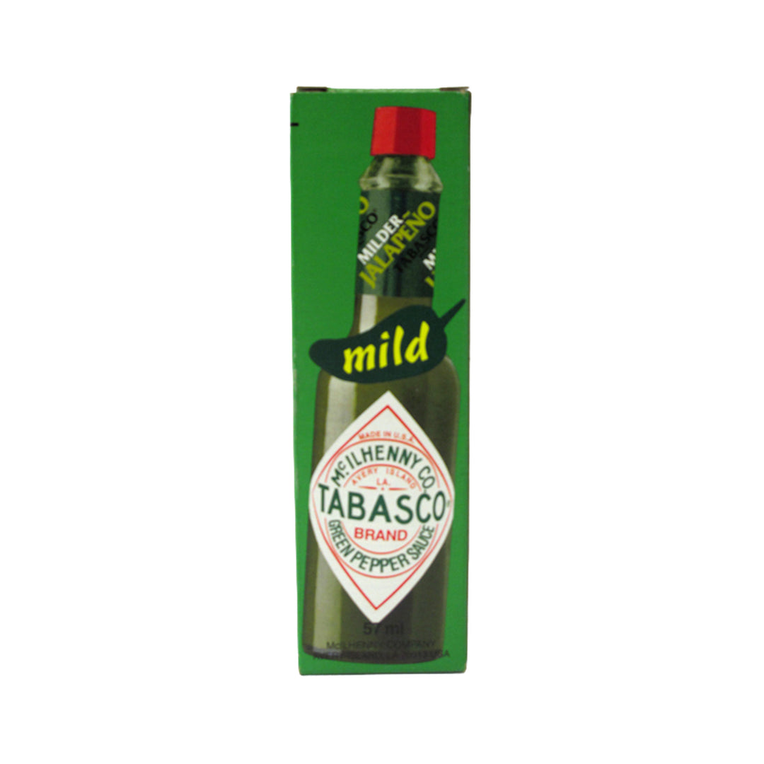 Tabasco Mild GreenPepper Sauce 60ml - Prime Health Shop Malta