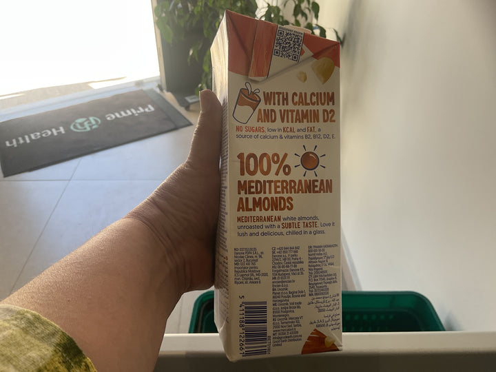 Alpro No Sugar White Almond Drink 1L – Non-Toasted &amp; Vegan