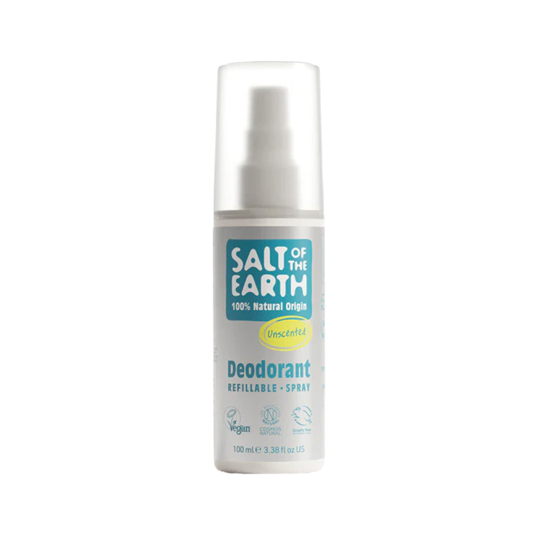 Salt of The Earth Natural Deodorant Spray Unscented 100ml