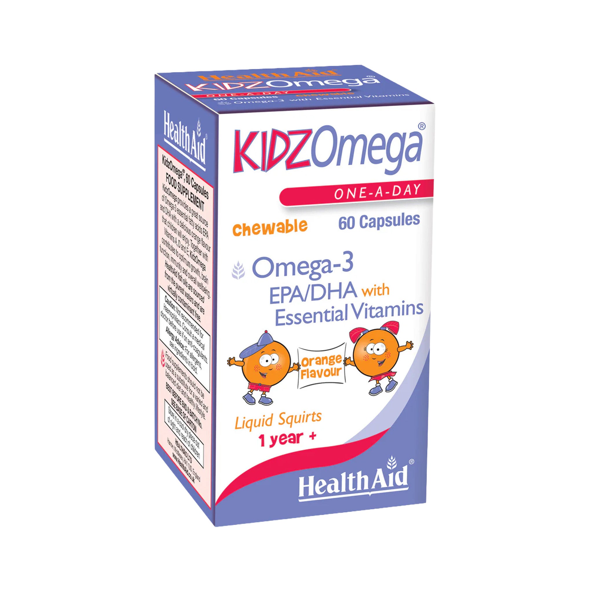 Health Aid Kidz Omega chewable 60 caps – Prime Health Shop