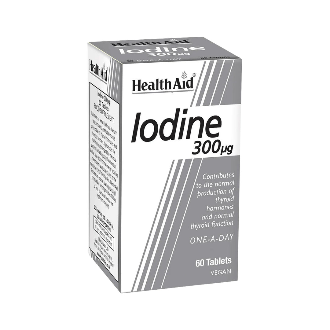 Health Aid Iodine 300ug 60 tabs – Prime Health Shop Malta