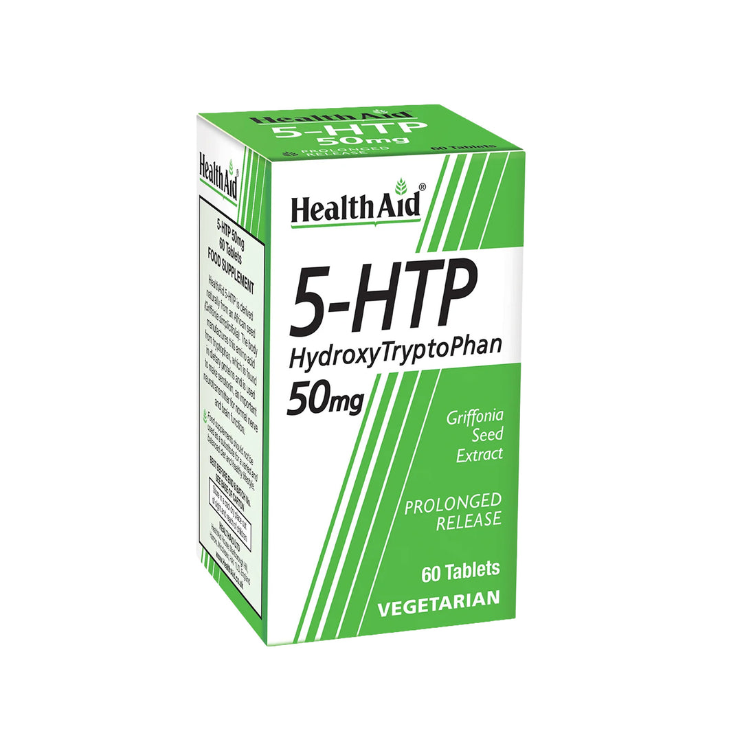 HealthAid 5-HTP 50mg Prolonged Release Tablets 60s