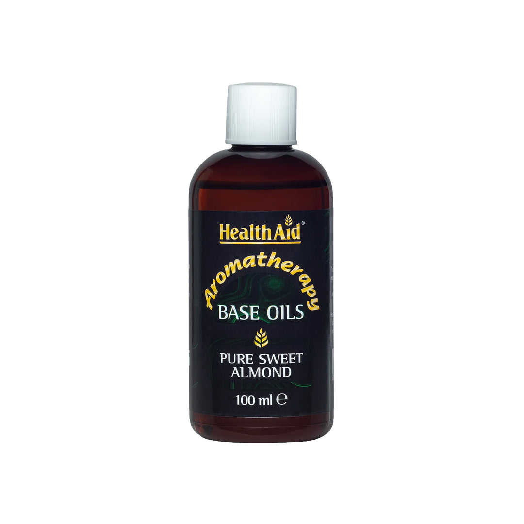 HealthAid Aromatherapy Pure Sweet Almond Base Oil 100ml