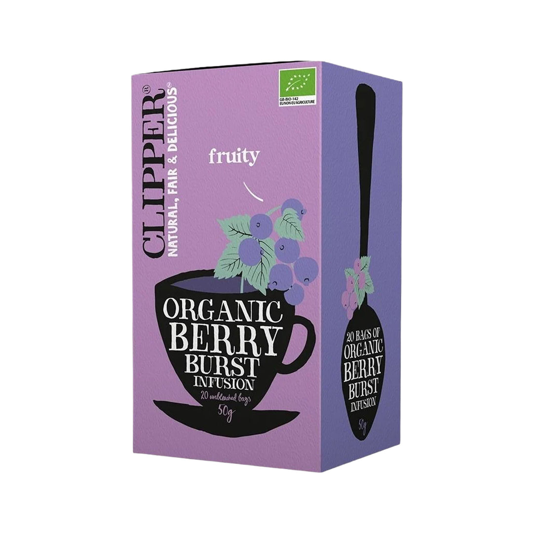 Clipper Organic Berry Burst Tea - Prime Health Shop Malta