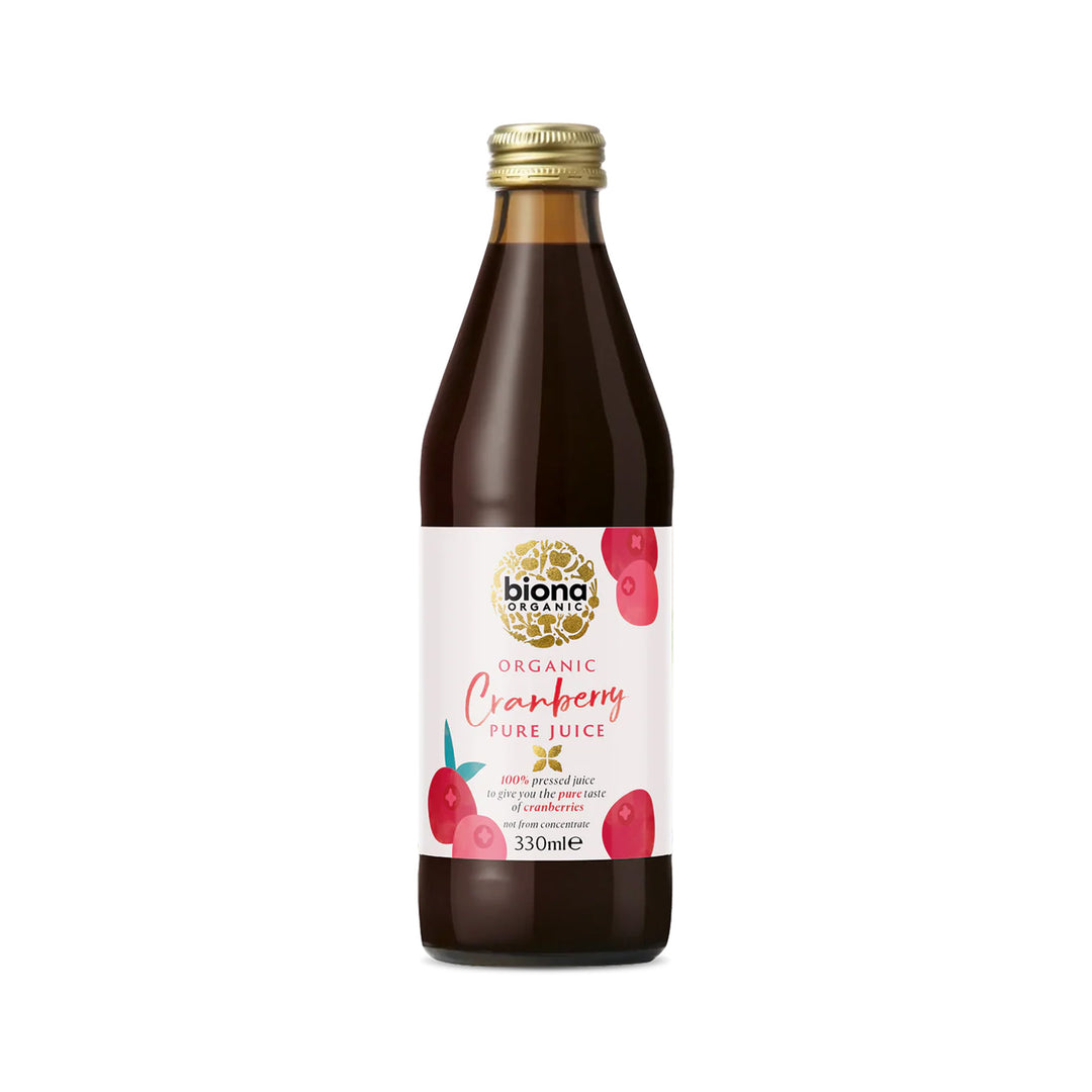 Biona Organic Cranberry Juice 330ml – Prime Health Shop Malta