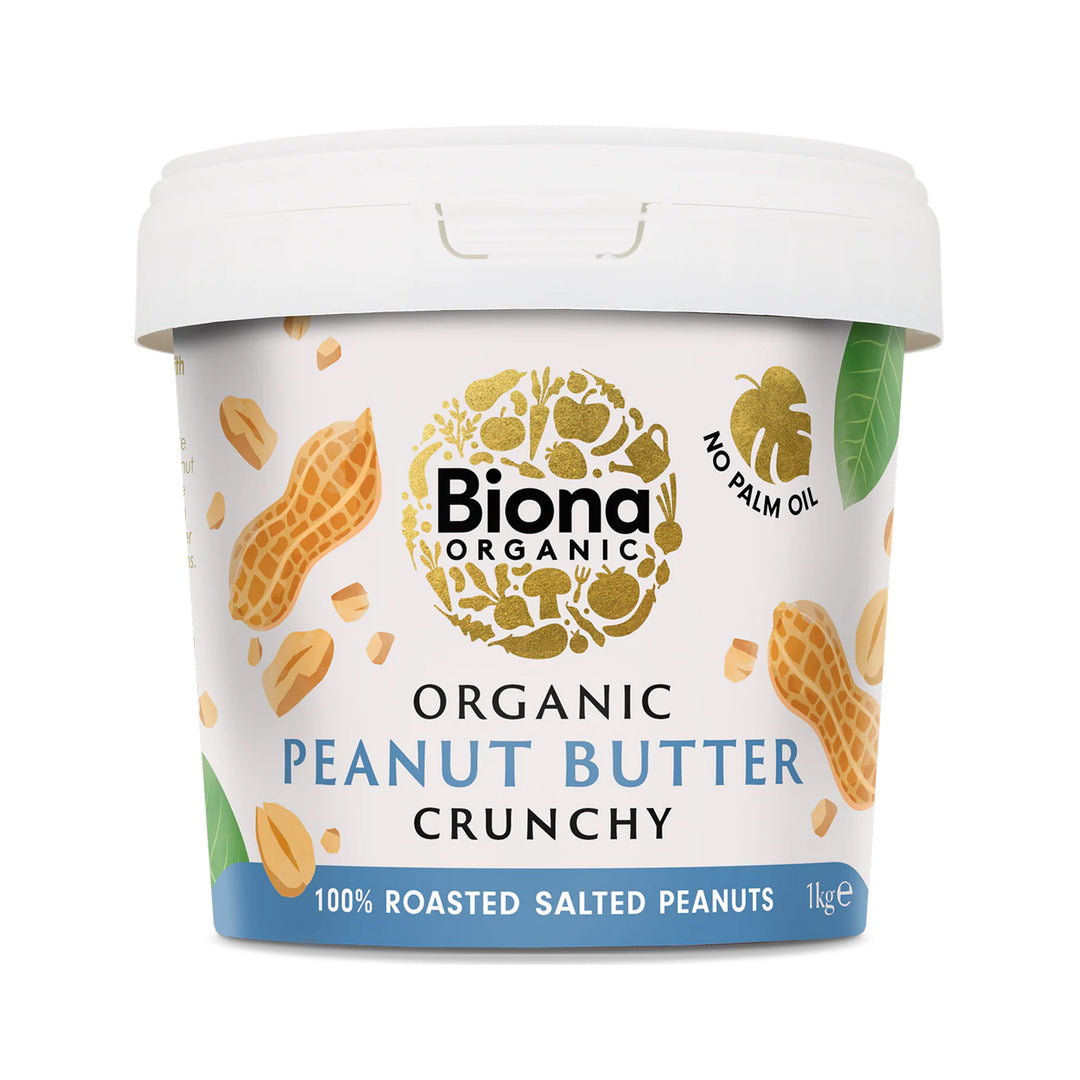 Biona Organic Peanut Butter Crunchy 1kg