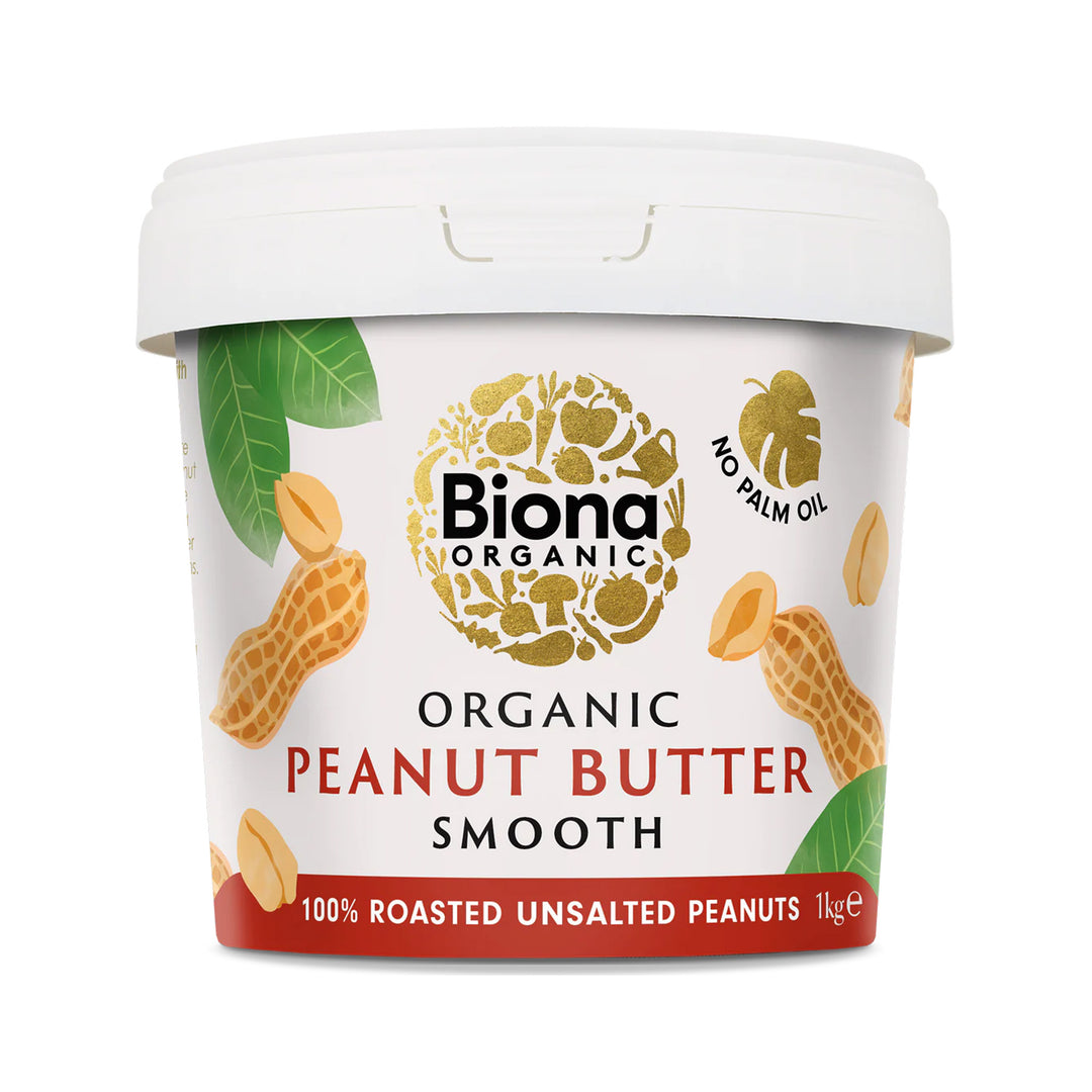 Biona Organic Peanut Butter Smooth 1kg