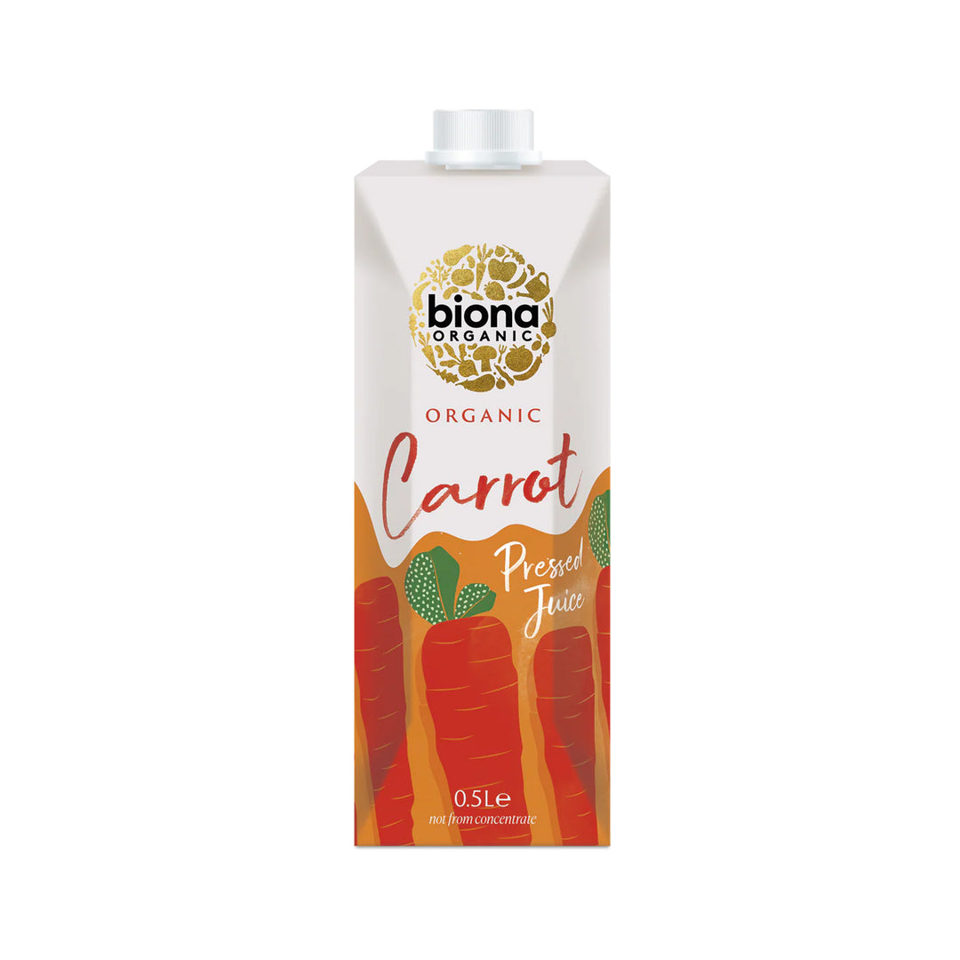 Biona Organic Carrot Juice 550ml – Prime Health Shop Malta