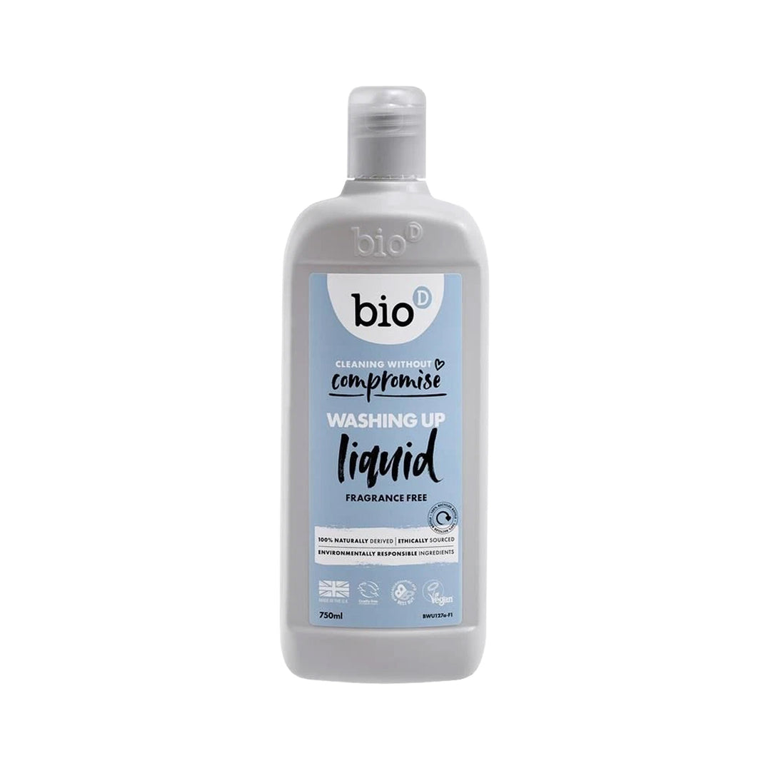 Bio D Washing -Up  Liquid 750ml Fragrance Free
