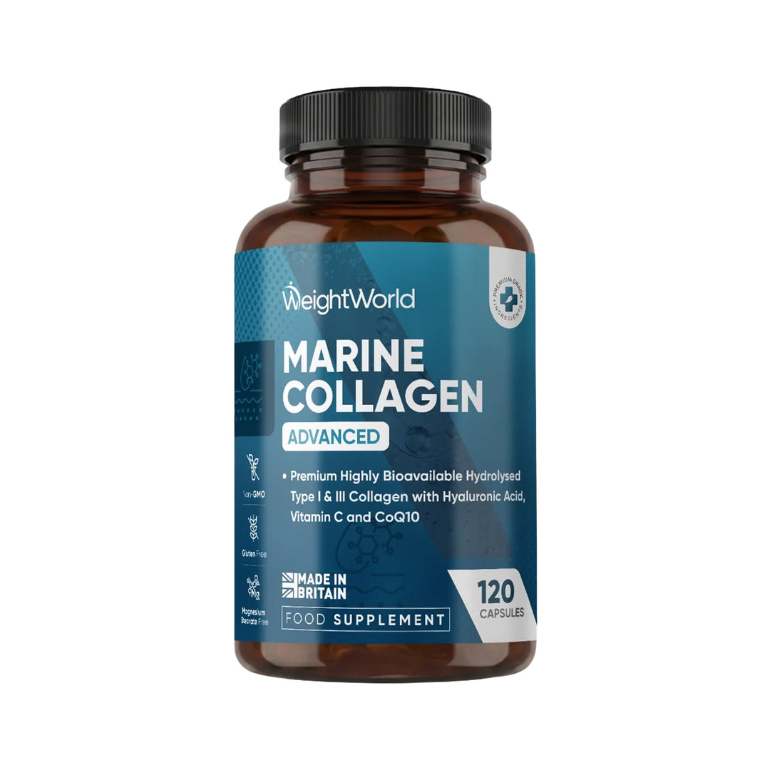 Weightworld Marine Collagen Advanced 120 Caps - Prime Health Shop Malta