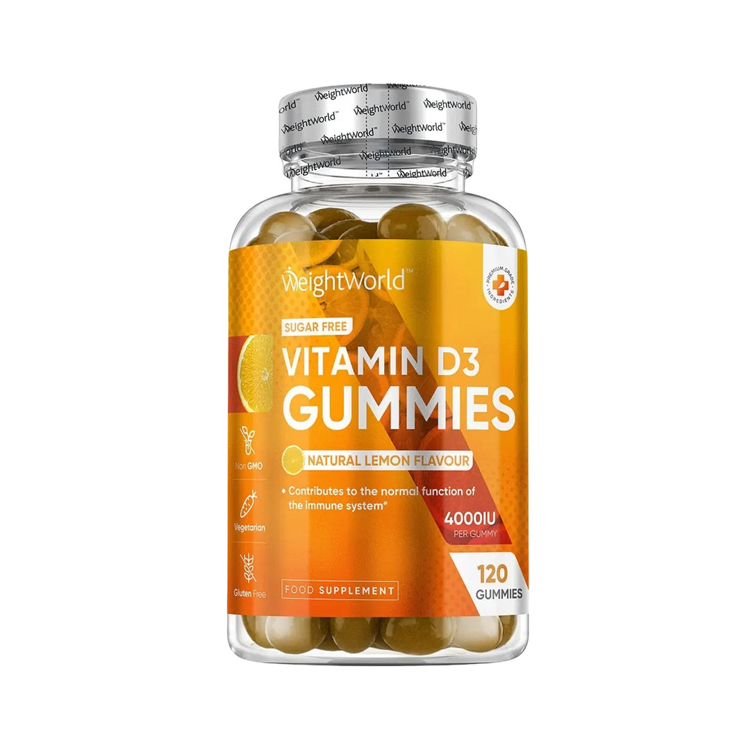 Weightworld D3 4000IU - 120 Gummies - Prime Health Shop Malta