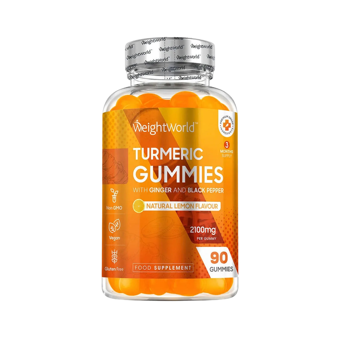 Weightworld Tumeric Gummies 2100Mg 90 Gummies – Prime Health Shop Malta