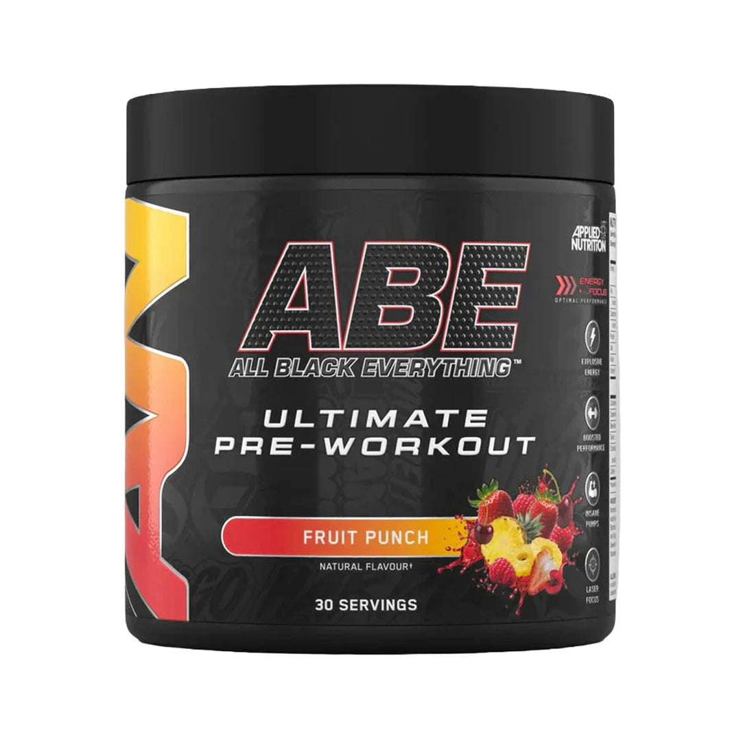 Applied Nutrition ABE Ultimate Pre -Workout Fruit Punch 375g - Prime Health Shop Malta