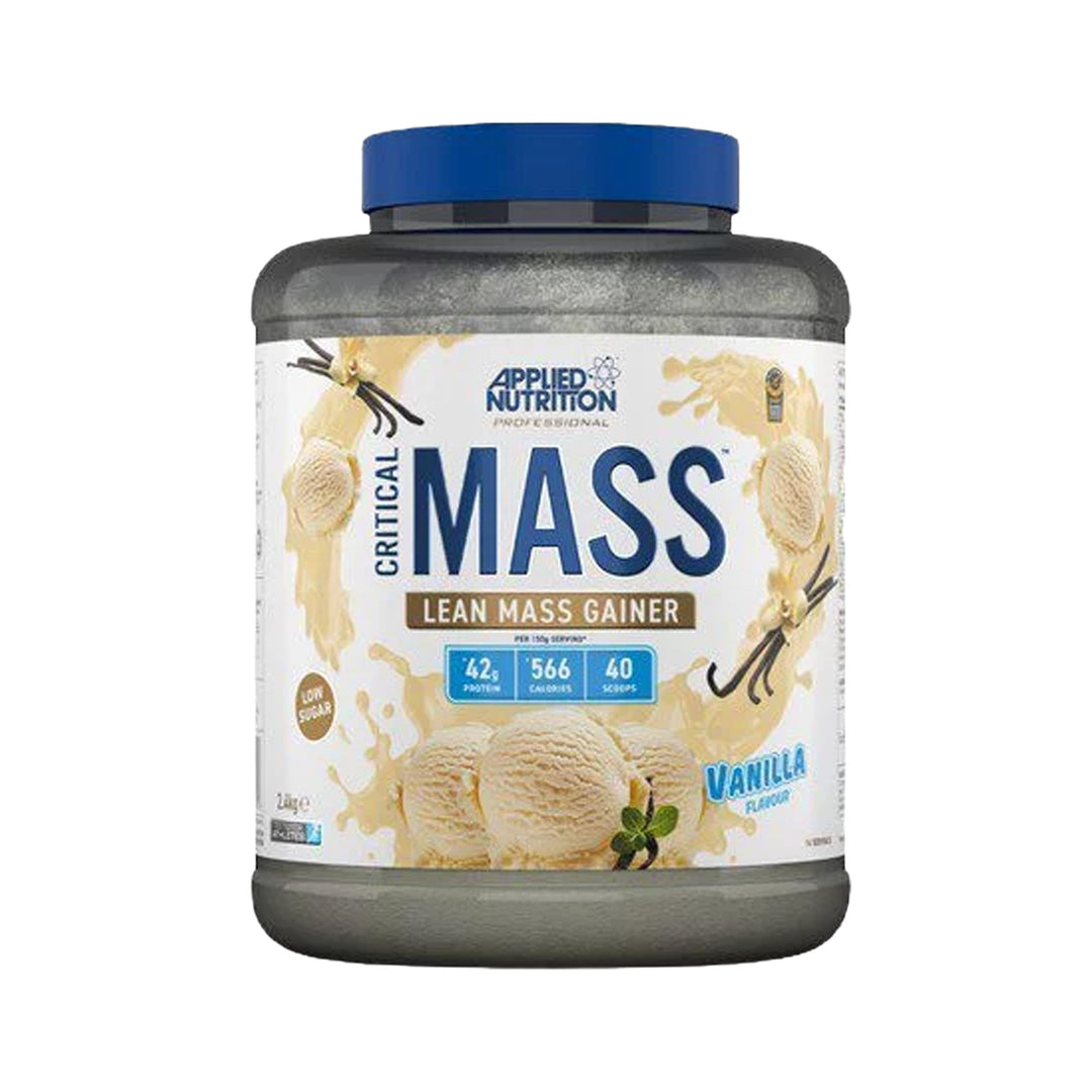 Applied Nutrition Critical Mass Gainer Vanilla 2.4kg – Prime Health Shop Malta