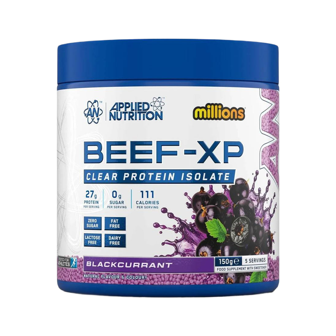 Applied Nutrition Beef XP Millions Blackcurrant 150g - Prime Health Shop Malta