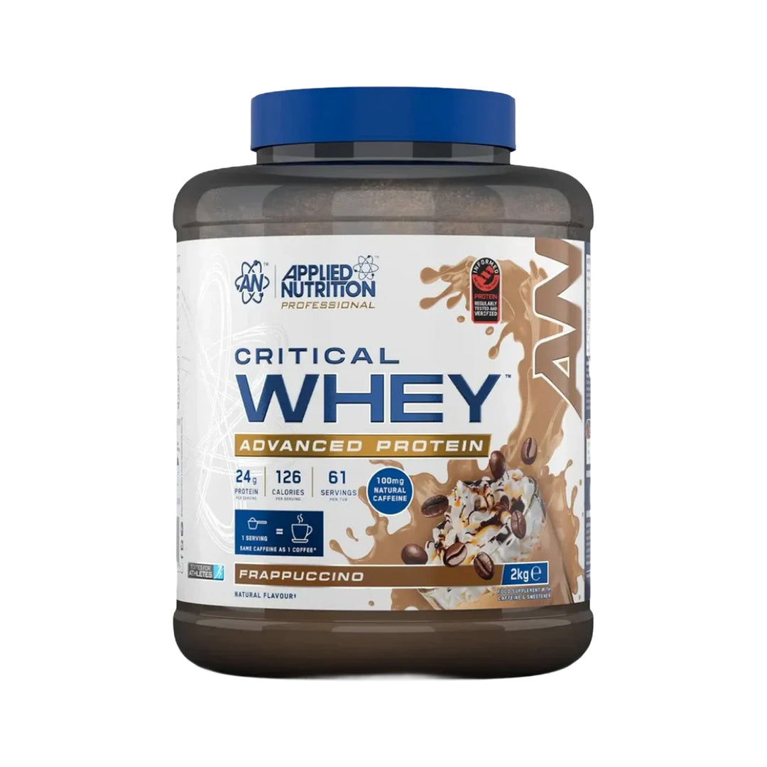 Applied Nutrition Critical Whey Advanced  Protein Frapuccino 2kg - Prime Health Shop Malta