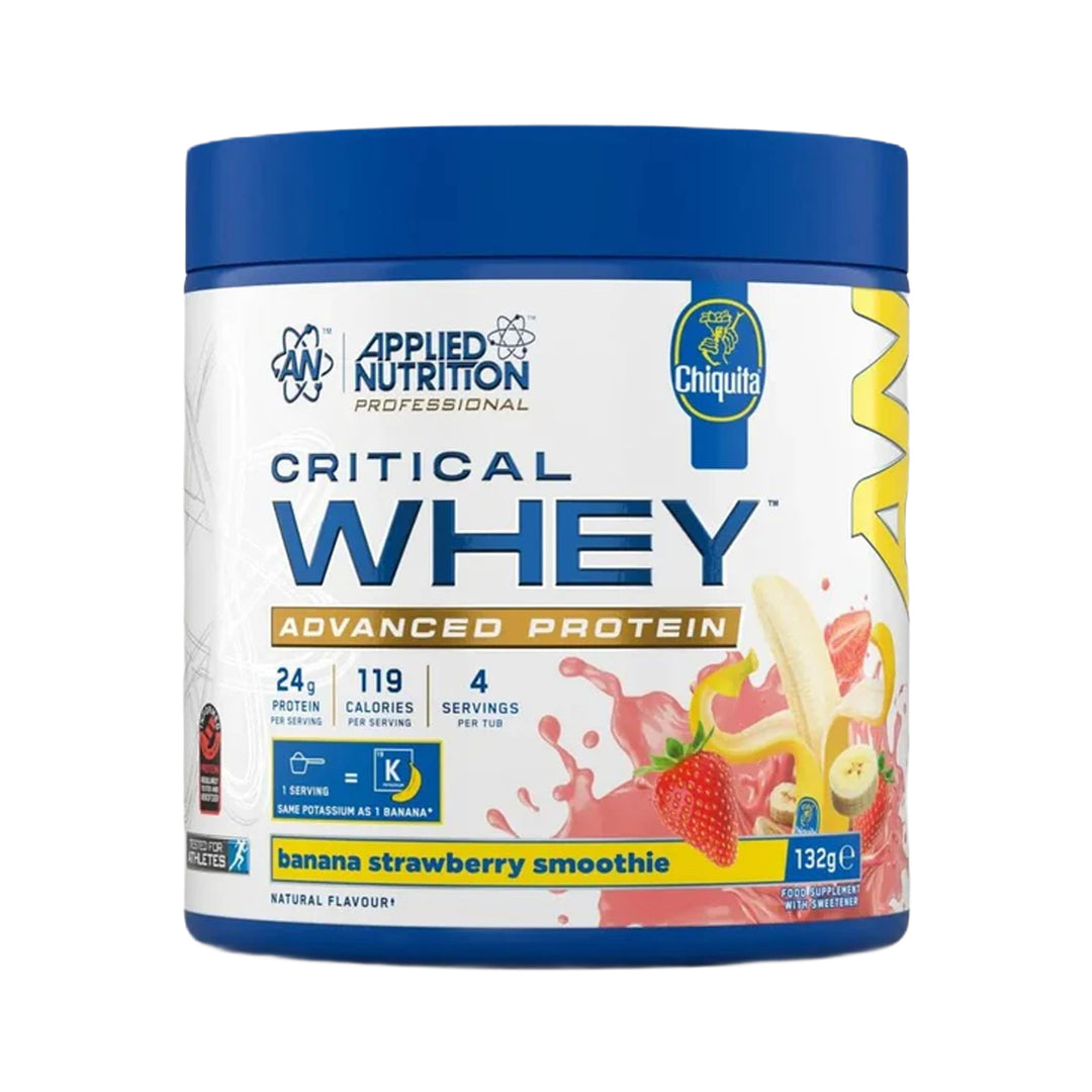 AN Critical Whey Chiquita Strawberry Banana 132gr – Prime Health Shop Malta