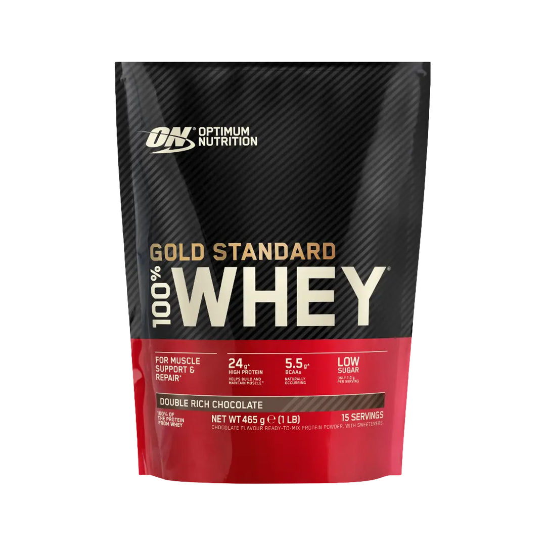 Optimum Nutrition Gold Standard 100% Whey Powder Double Rich Chocolate 465g