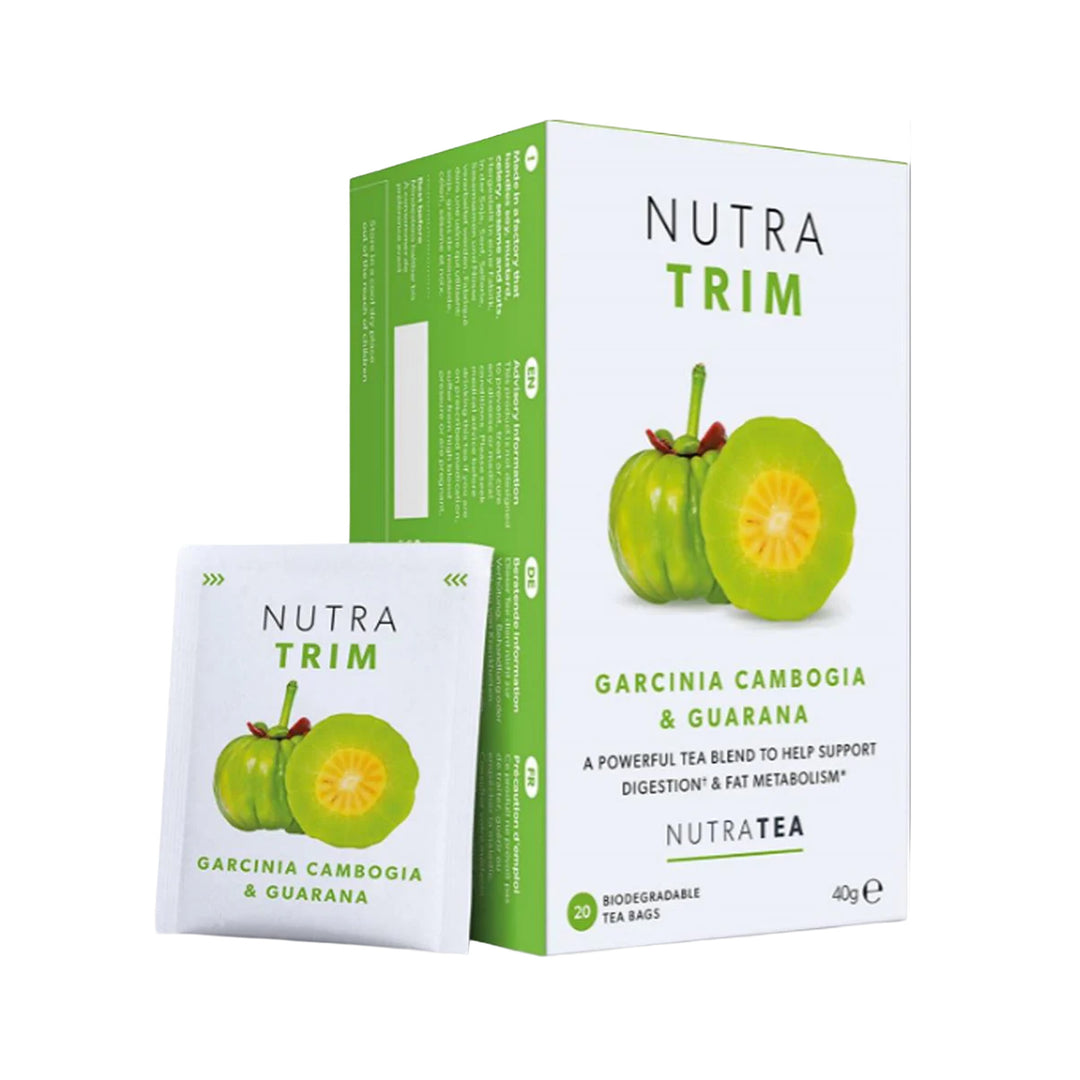 NutraTea Nutra Trim Garcinia Cambodia &amp; Guarana Tea – Prime Health Shop Malta