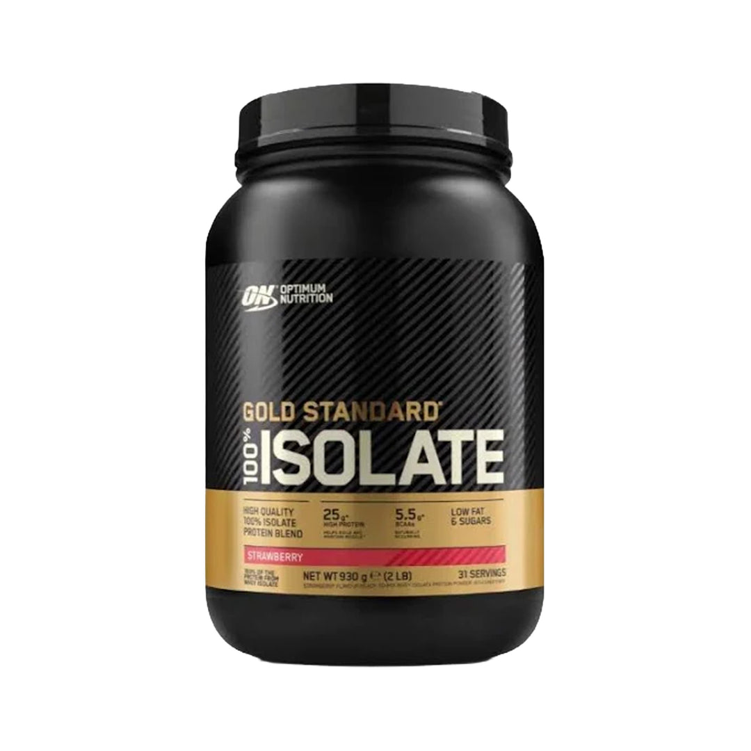 Optimum Nutrition Gold Standard 100% Isolate Powder Strawberry 930g