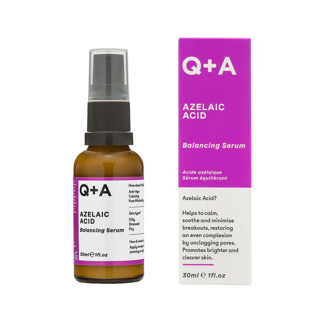 Q+A Azelaic Acid Balancing Serum 30ml - Prime Health Shop Malta