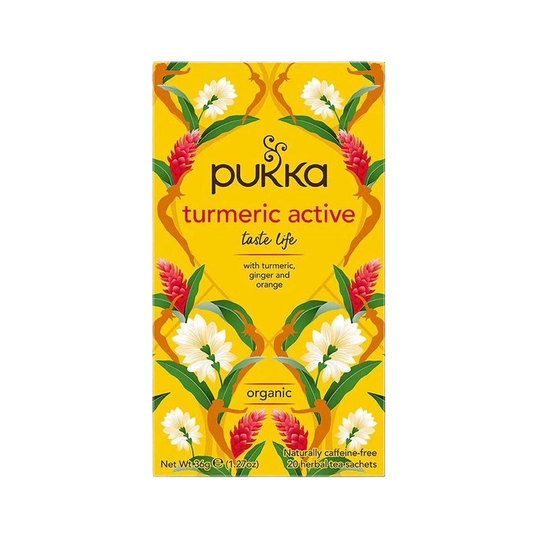 Pukka Organic Turmeric Active Ginger and Orange Tea
