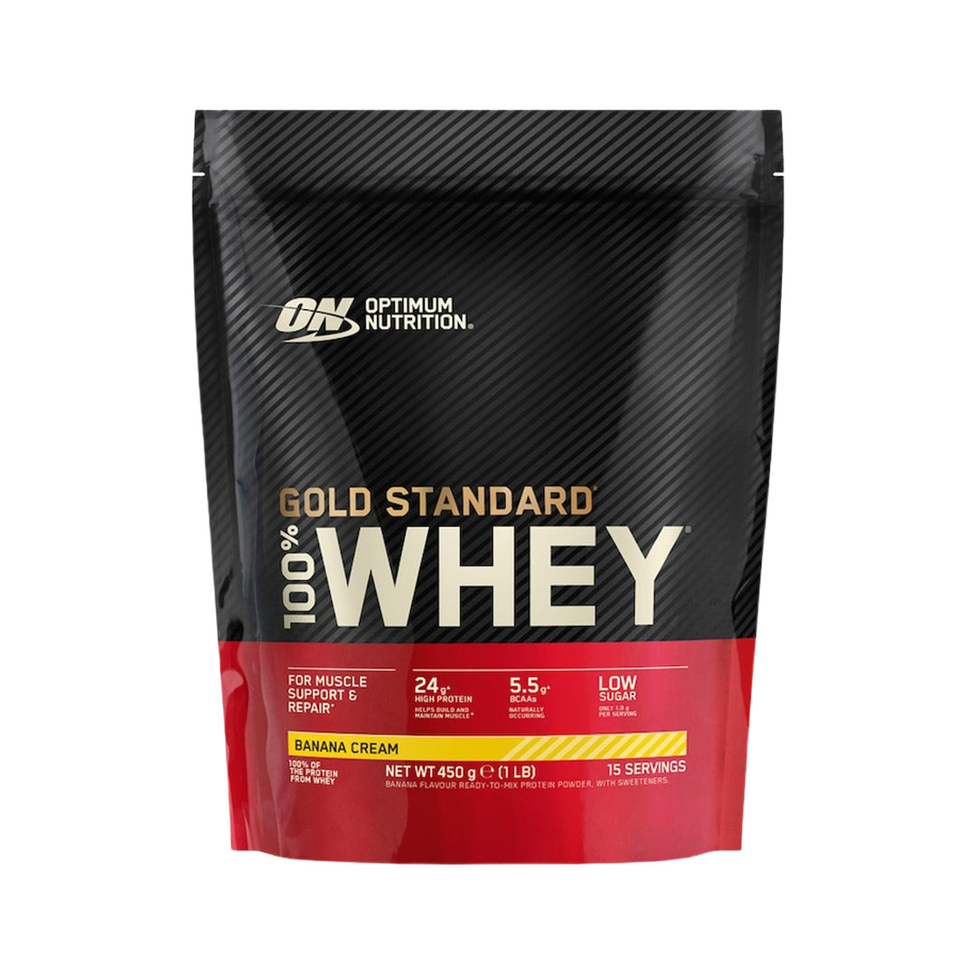 Optimum Nutrition Gold Standard 100% Whey Banana Cream Powder 450g