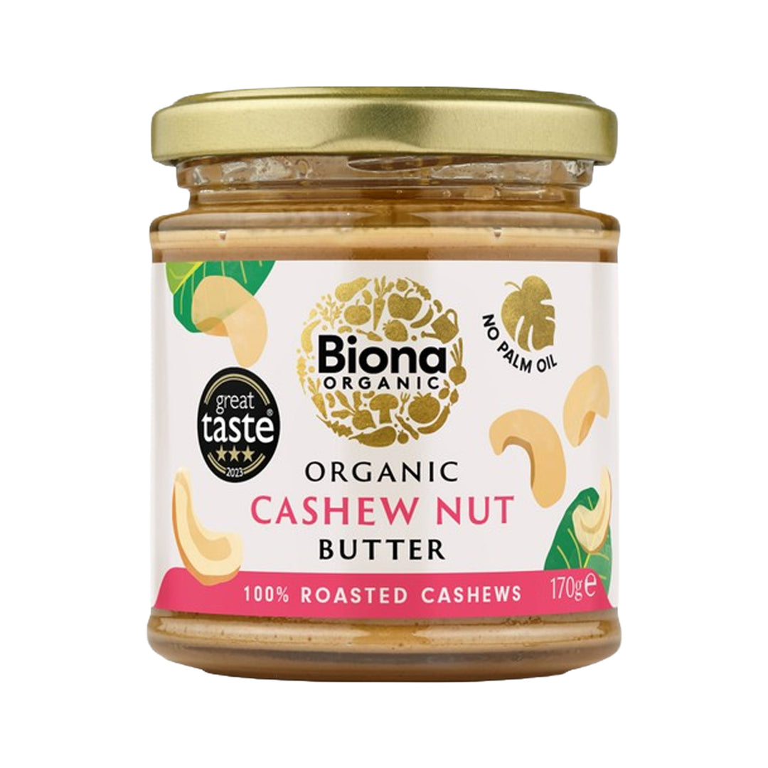Biona Organic Cashew Nut Butter 170g – Prime Health Shop Malta