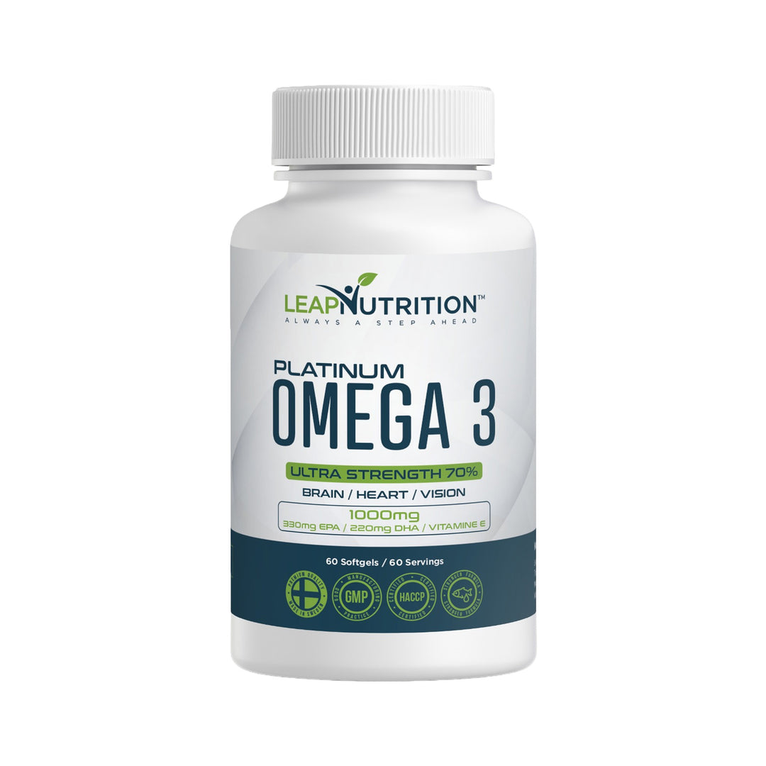 Leap Nutrition Platinum Omega 3  60 caps – Prime Health Shop Malta