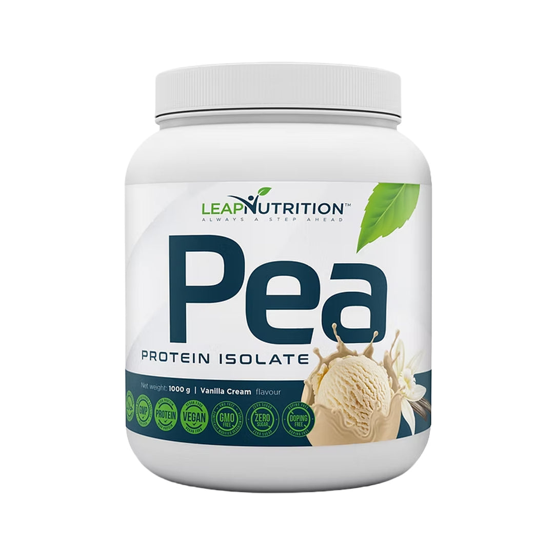 Leap Nutrition Pea Protein Isolate Vanilla 1kg – Prime Health Shop Malta