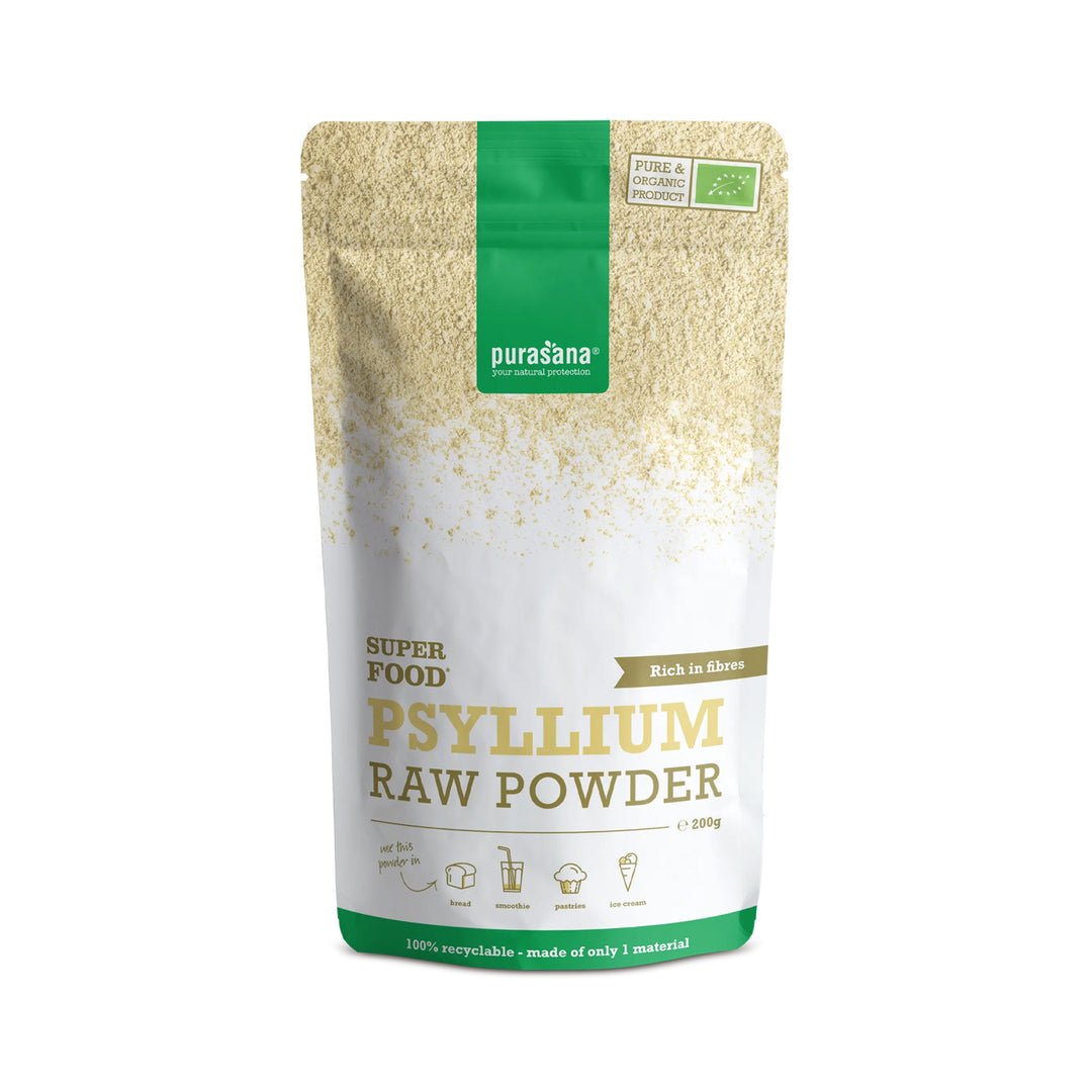 Purasana Psyllium Raw Powder 200g