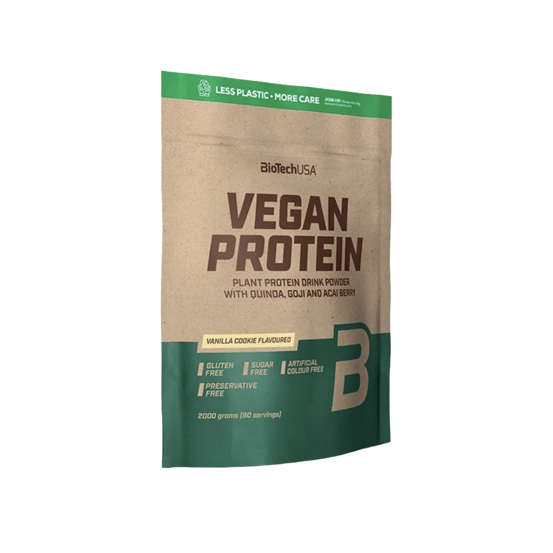 BioTechUSA Vegan Protein Vanilla Cookie Powder 2kg
