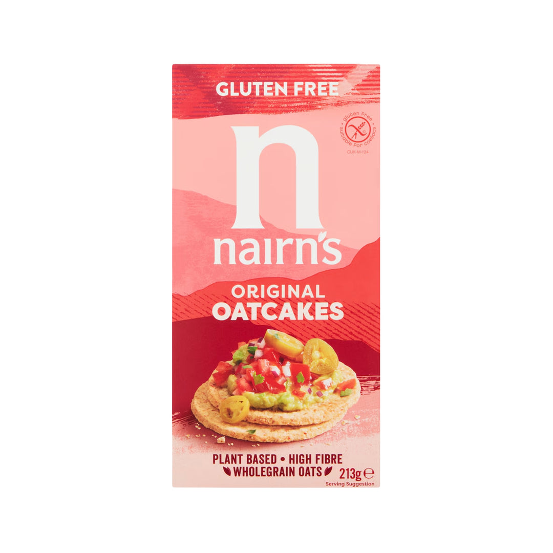 Nairns Gluten Free Original Oatcakes 213g – Prime Health Shop Malta