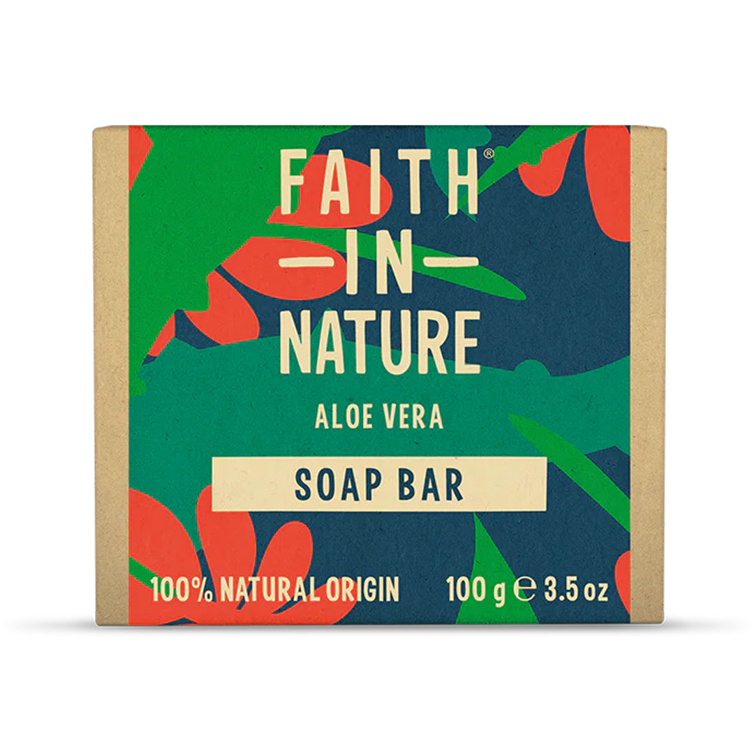 Faith In Nature Aloe Vera Soap Bar 100g