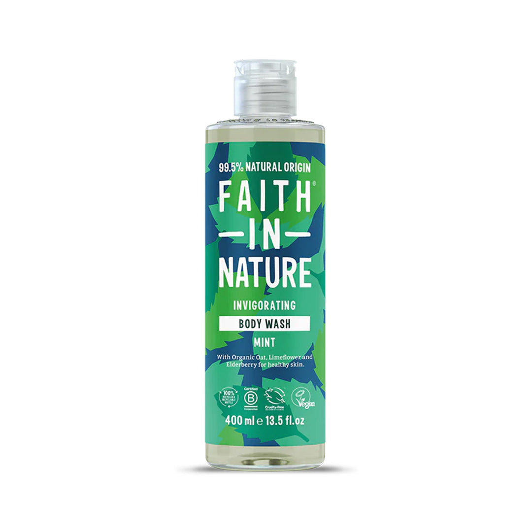 Faith In Nature Body Wash Mint 400ml