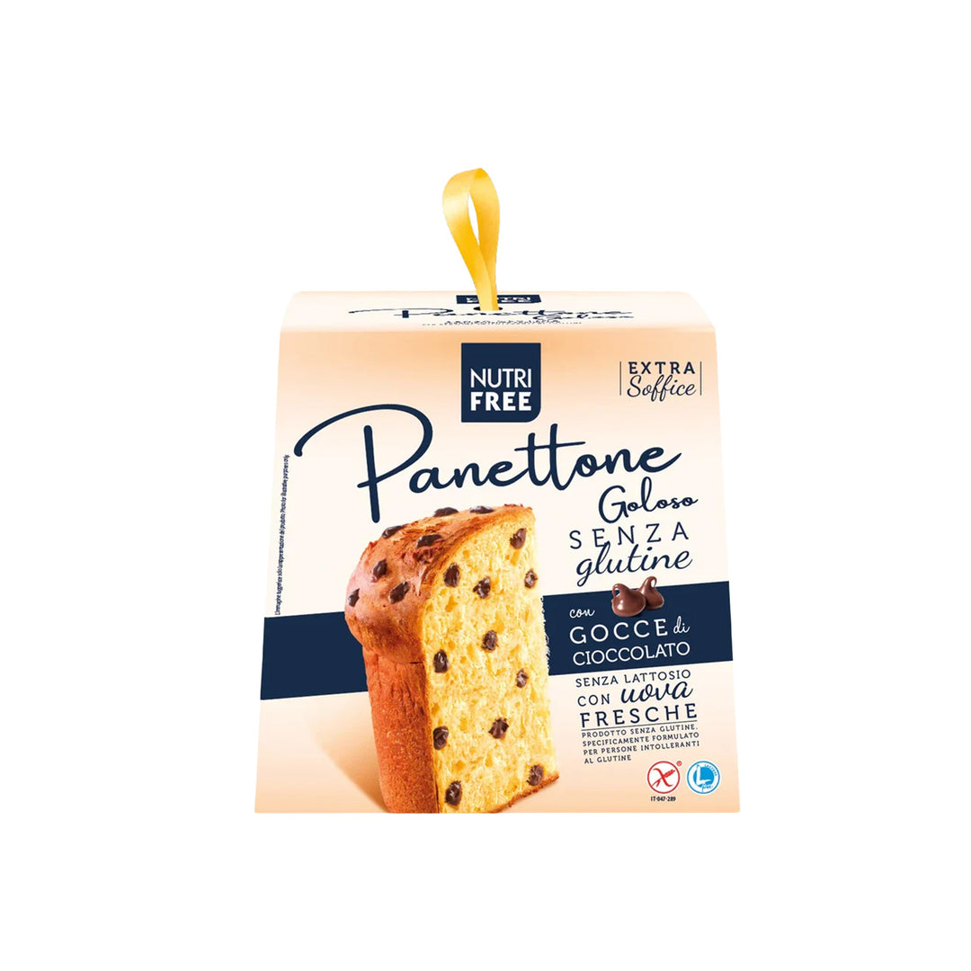 Nutri Free Panettone Goloso with Chocolate Chips Gluten Free 600g