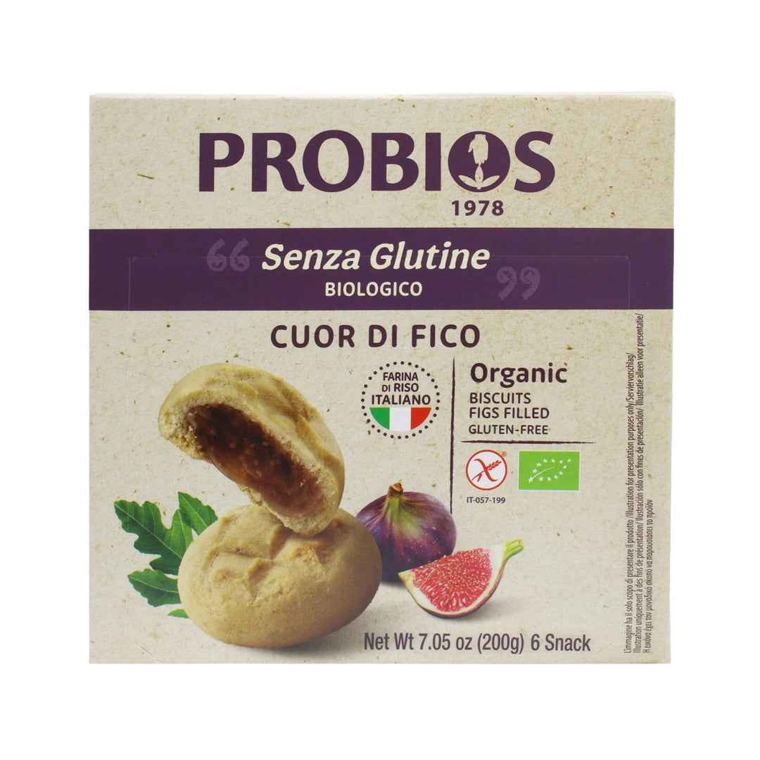 Probios Cuor Di Fico Biscuits filled with figs – Prime Health Shop Malta