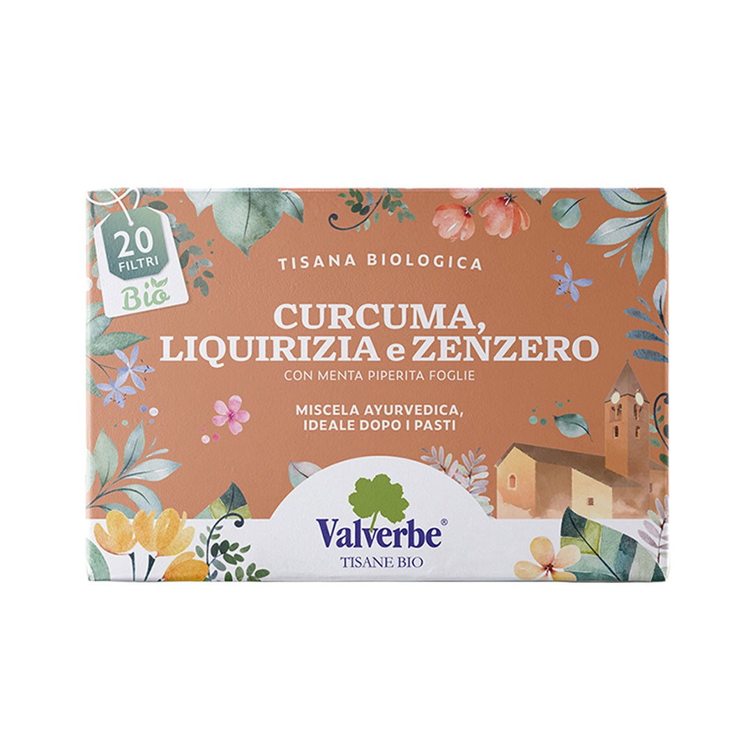Valverbe Tumeric Licorice and Ginger Tea – Prime Health Shop Malta