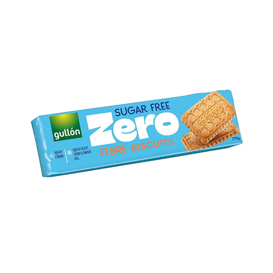 Gullon Sugar Free Zero Fibre biscuits 170g – Prime Health Shop Malta