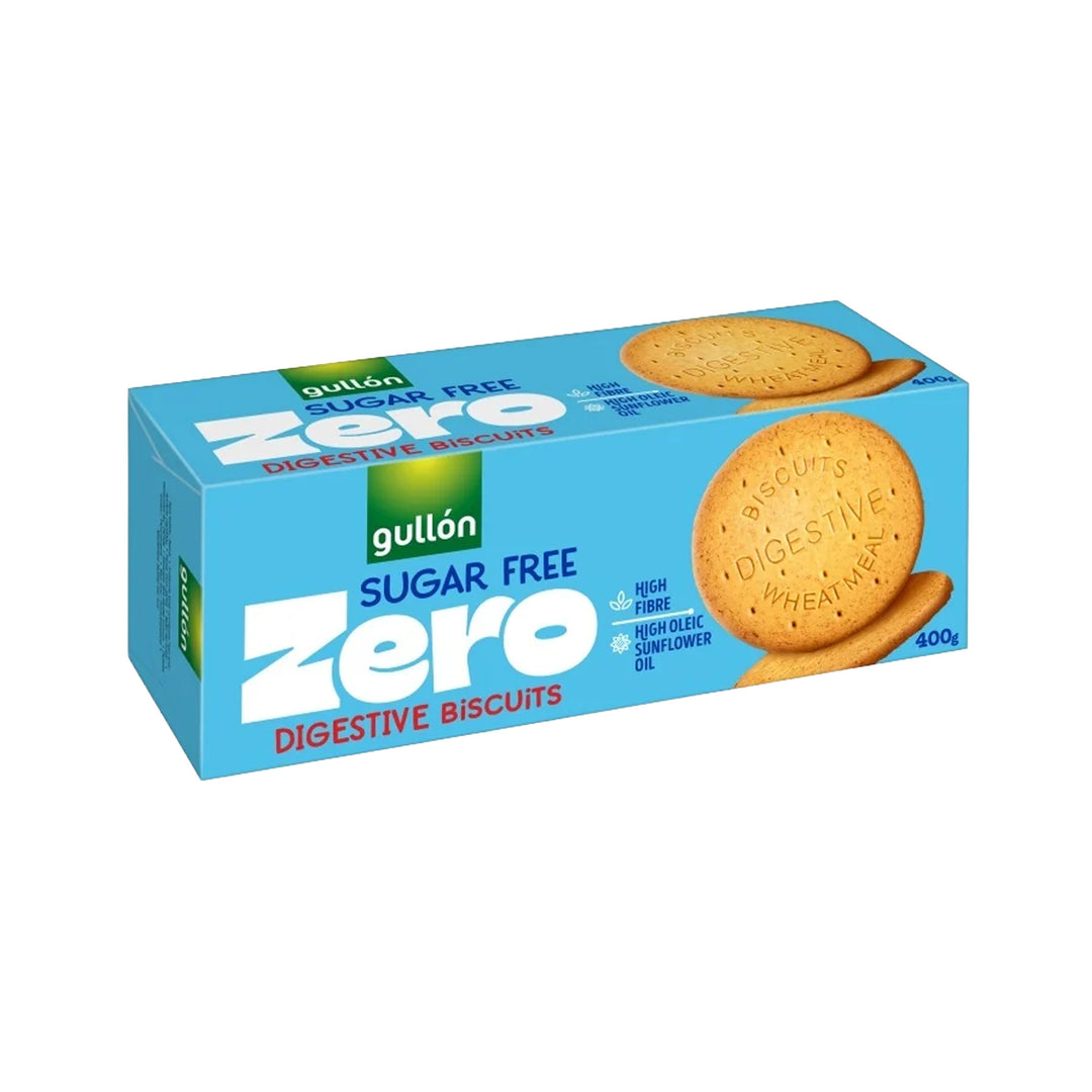 Gullon Sugar Free Zero Digestive biscuits 400g – Prime Health Shop Malta
