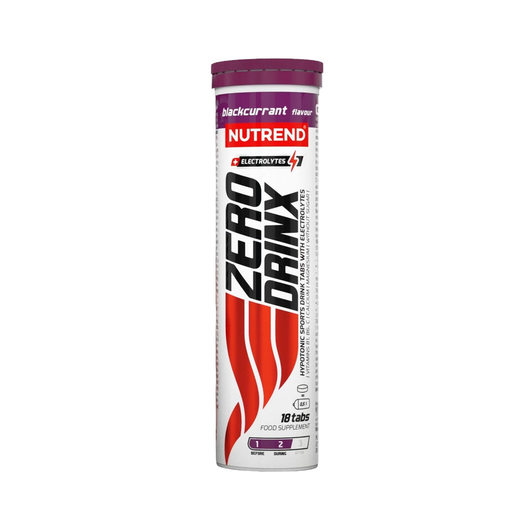 Nutrend Zero Drinx Blackcurrant Tabs – Prime Health Shop Malta
