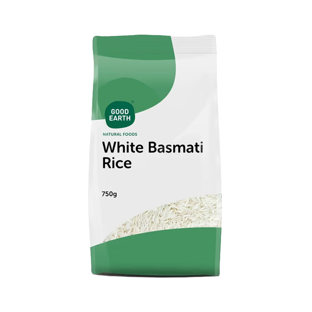 Good Earth White Basmati Rice 750g - Prime Health Shop Malta