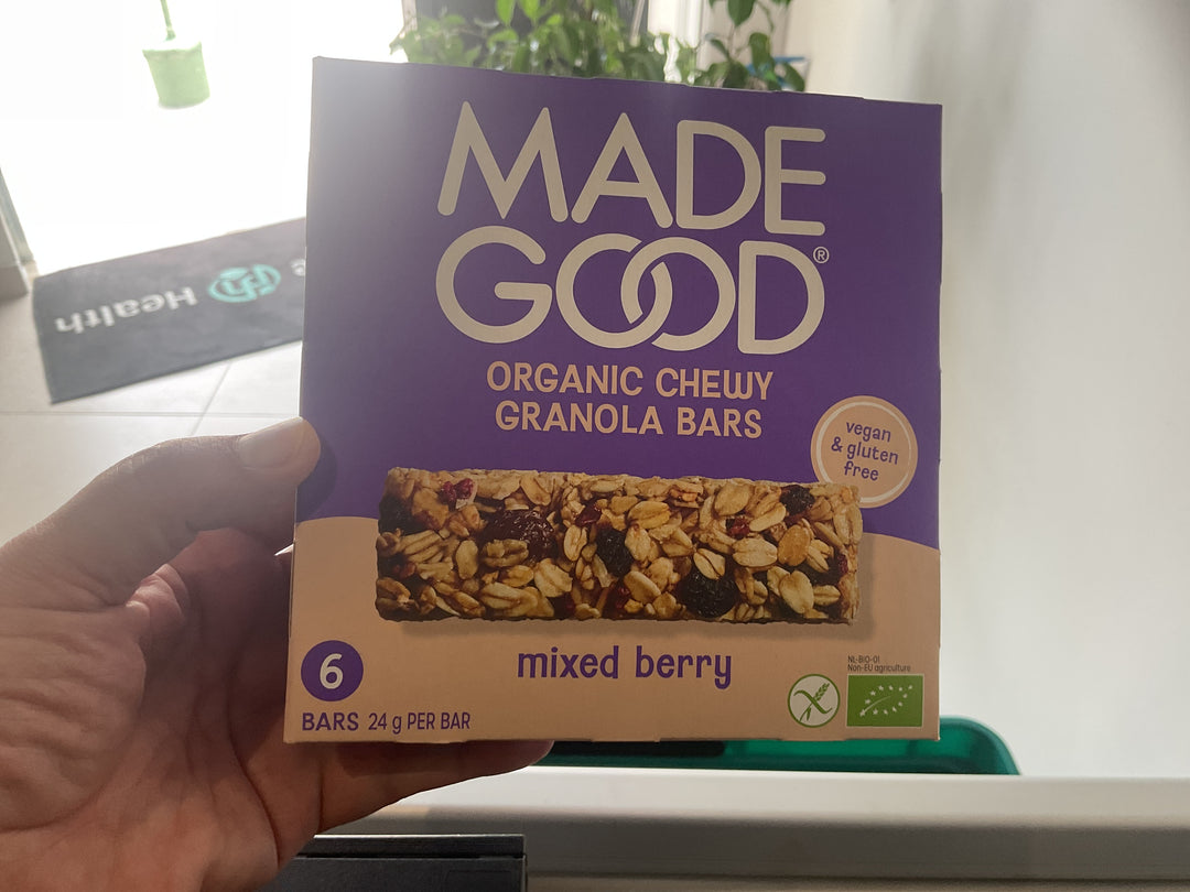 Made Good Organic Granola Bars 6x24g - Mixed Berry - Nut Free - Gluten Free