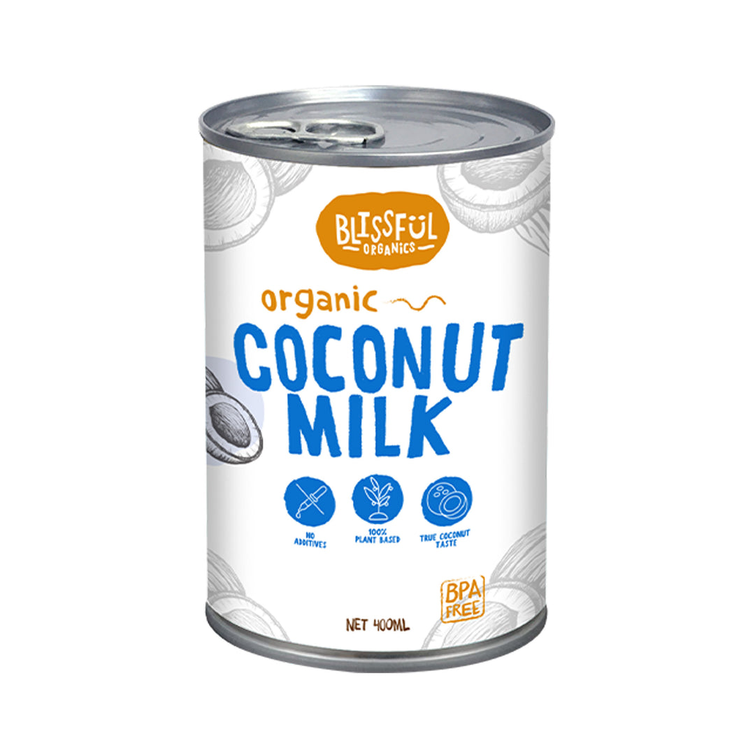 Blissful Organic Coconut Milk 400ml – Prime Health Shop Malta
